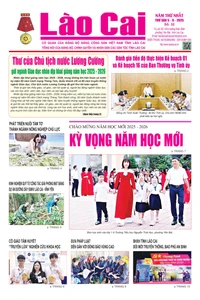 Báo Lào Cai Thường kỳ số 32 ra ngày 5/9/2025