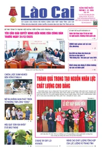 Báo Lào Cai Thường kỳ sô 93 ra ngày 1/12/2025