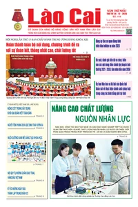 Báo Lào Cai Thường kỳ số 110 ra ngày 24/12/2025