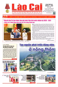 Báo Lào Cai Thường kỳ số 185 ra ngày 8/4/2026