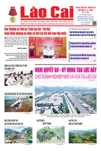Báo Lào Cai Thường kỳ số 4296 ra ngày 13/6/2025