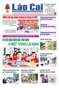 Báo Lào Cai Thường kỳ số 4292 ra ngày 4/6/2025