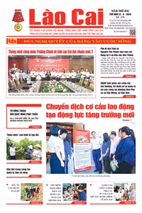 Báo Lào Cai Thường kỳ số 276 ra ngày 13/8/2026