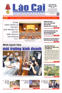Báo Lào Cai Thường kỳ số 269 ra ngày 4/8/2026