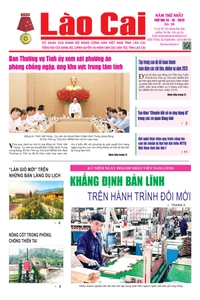 Báo Lào Cai Thường kỳ số 58 ra ngày 13/10/2025