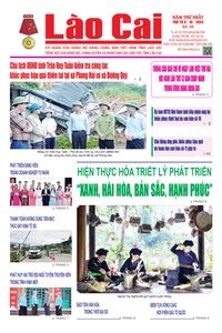 Báo Lào Cai Thường kỳ số 55 ra ngày 8/10/2025