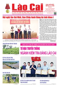 Báo Lào Cai Thường kỳ số 60 ra ngày 15/10/2025