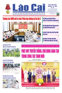 Báo Lào Cai Thường kỳ số 59 ra ngày 14/10/2025