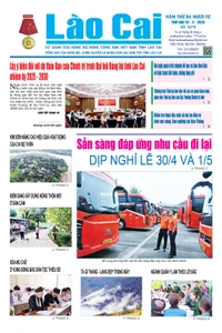 Báo Lào Cai Thường kỳ số 4275 ra ngày 25/4/2025