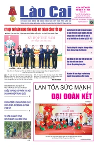 Báo Lào Cai Thường kỳ số 83 ra ngày 17/11/2025
