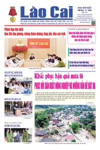 Báo Lào Cai Thường kỳ số 74 ra ngày 4/11/2025