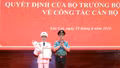 Công an tỉnh Lào Cai công bố quyết định của Bộ trưởng Bộ Công an về công tác cán bộ