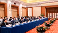 Bí thư Tỉnh ủy Lào Cai Dương Quốc Huy hội kiến với Bí thư Tỉnh ủy Vân Nam Vương Ninh