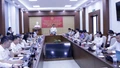 Đồng chí Trịnh Việt Hùng - Ủy viên dự khuyết Ban Chấp hành Trung ương Đảng, Bí thư Tỉnh ủy, Chủ tịch HĐND tỉnh chủ trì phiên họp thống nhất dự thảo nội dung, chương trình Kỳ họp thường lệ HĐND tỉnh cuối năm 2025