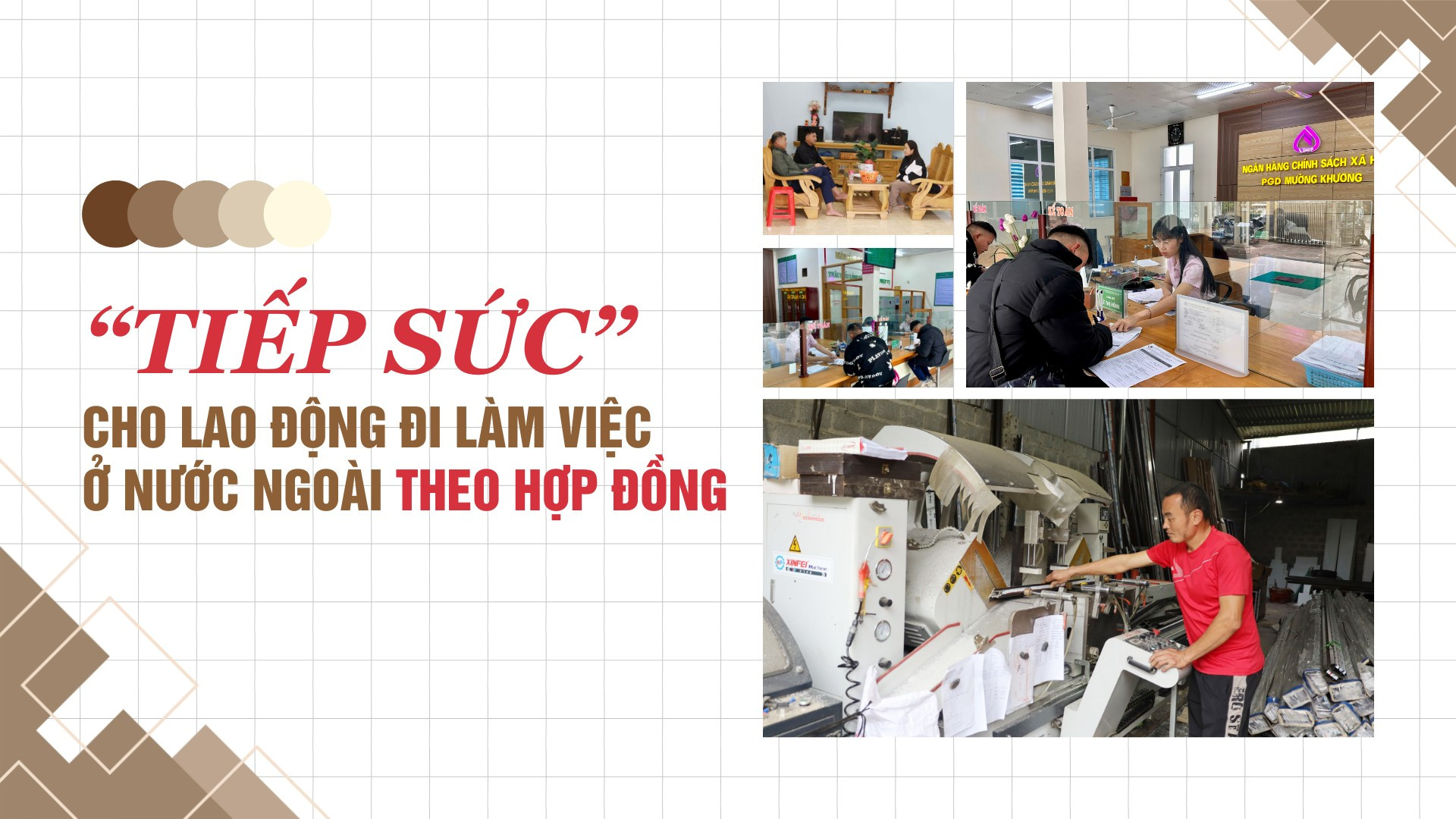 “Tiếp sức” cho lao động đi làm việc ở nước ngoài theo hợp đồng