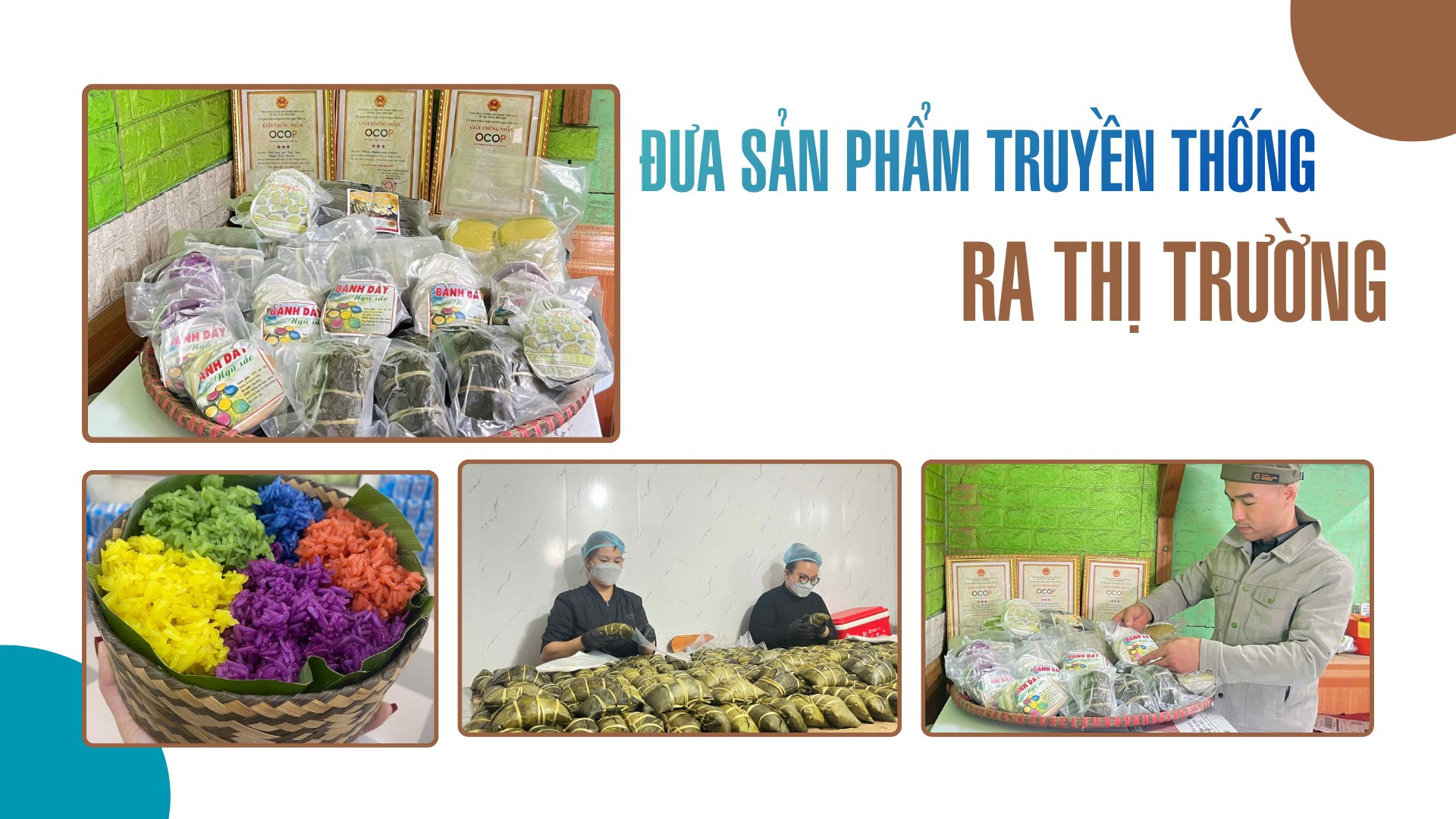 Đưa sản phẩm truyền thống ra thị trường