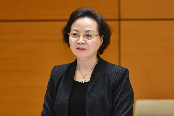 Bộ trưởng Nội vụ Phạm Thị Thanh Trà. (Ảnh: Phạm Thắng)