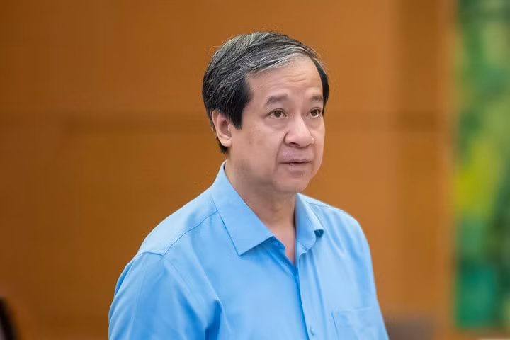 Bộ trưởng GD&amp;ĐT Nguyễn Kim Sơn. (Ảnh: quochoi.vn)