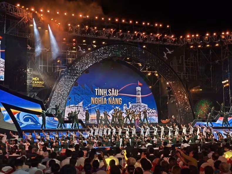 Quang cảnh ở Cà Mau.