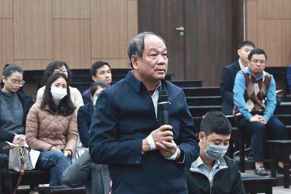Bị cáo Mai Tiến Dũng. Bị cáo Mai Tiến Dũng.