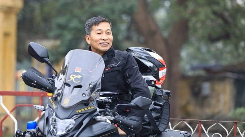 Kỹ sư Trần Vũ Thành, Chủ tịch Hội Biển đảo Việt Nam sẽ cùng các hội viên tham gia hành trình.