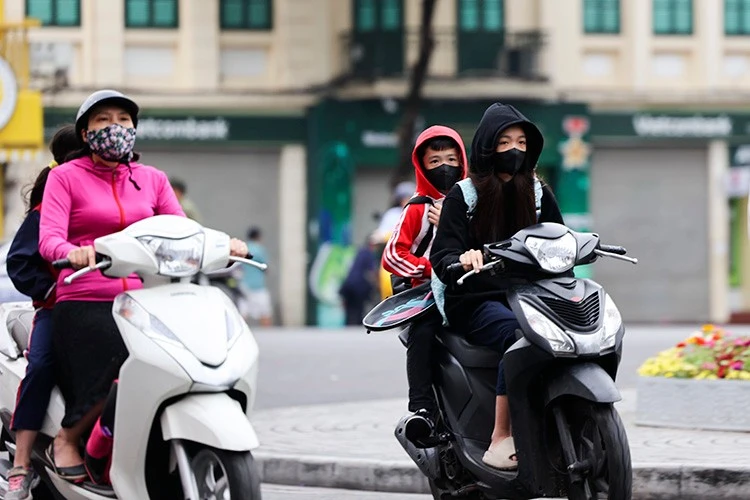 Bắc Bộ trời rét, vùng núi có nơi dưới 10 độ C.