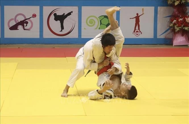 Các vận động viên tham gia thi đấu.