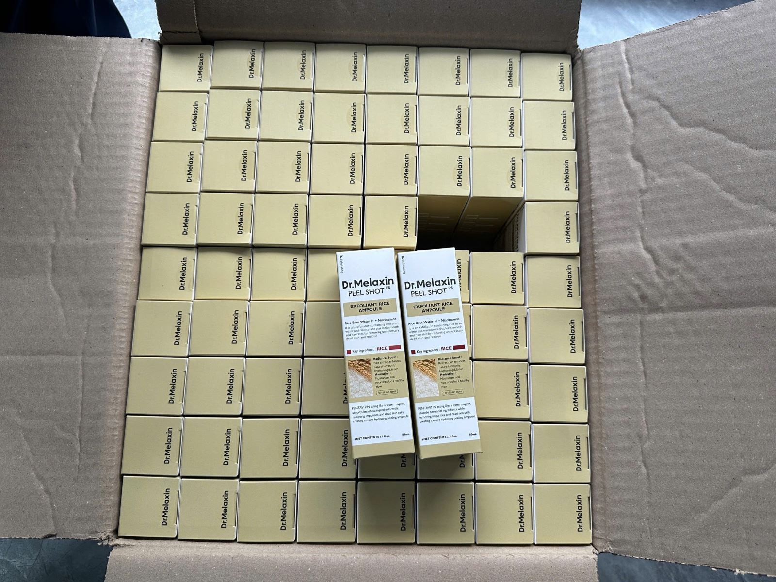 Các sản phẩm vi phạm được thu giữ. Ảnh: CQCN Các sản phẩm vi phạm được thu giữ. Ảnh: CQCN