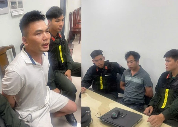 Các đối tượng trong vụ án đã bị bắt giữ.