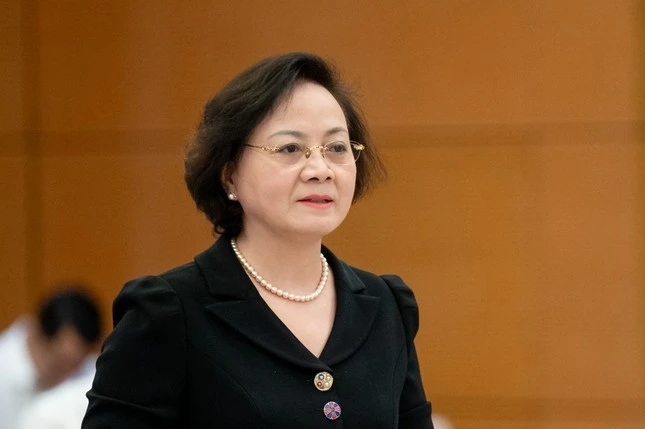 Bộ trưởng Nội vụ Phạm Thị Thanh Trà.