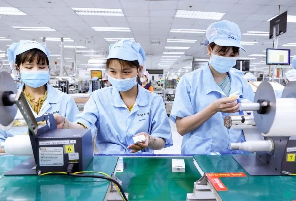 Nhiều dự án lớn ở các lĩnh vực bán dẫn, năng lượng, sản xuất linh kiện, sản phẩm điện tử, sản phẩm nhiều giá trị gia tăng được đầu tư mới và mở rộng vốn.