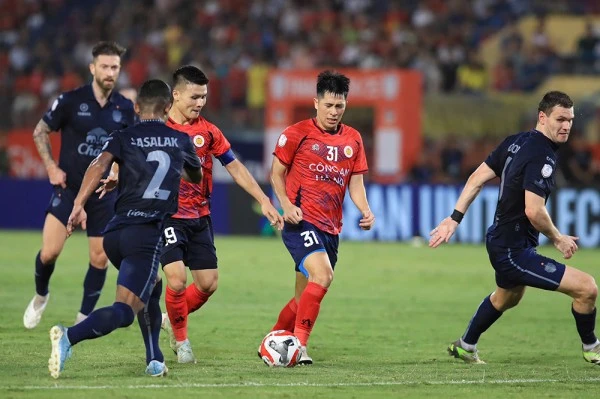 CLB bóng đá Công an Hà Nội sẽ gặp thử thách lớn trước Buriram United.