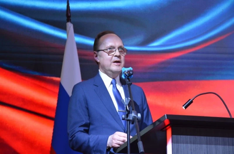 Đại sứ Liên bang Nga tại Việt Nam Gennady Stepanovich Bezdetko. Ảnh: HÀ PHƯƠNG