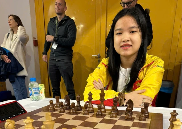 Đặng Lê Xuân Hiền giành HCV cờ nhanh U14 nữ