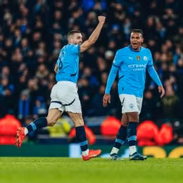 Kovasic ghi bàn quan trọng mở ra cuộc lội ngược dòng cho Man City. Ảnh: Ảnh: Manchester City