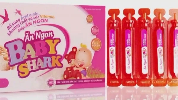 Sản phẩm BABY SHARK do Công ty TNHH công nghệ Herbitech làm giả.