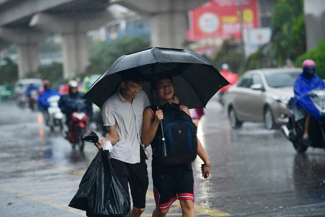 Bắc Bộ, Tây Nguyên và Nam Bộ có mưa dông.
