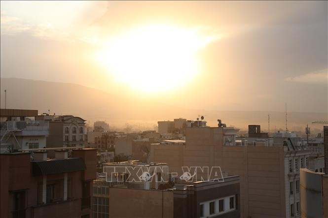 Quang cảnh thủ đô Tehran của Iran ngày 13/6/2025. Quang cảnh thủ đô Tehran của Iran ngày 13/6/2025.