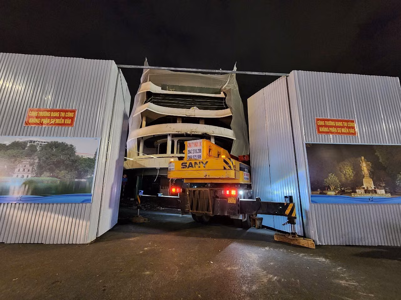 TP Hà Nội dự kiến trước tháng 9/2025 sẽ hoàn thành phá dỡ tòa nhà.