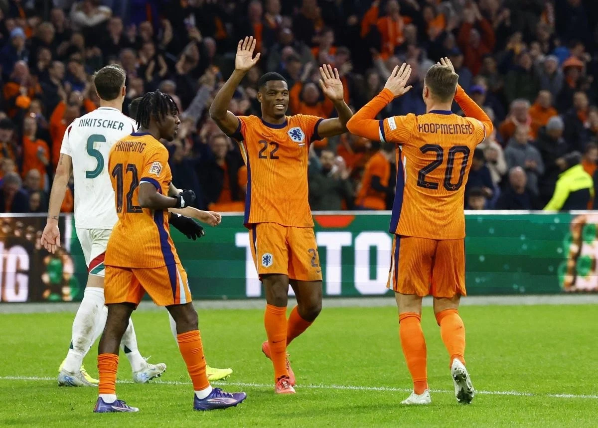 Hà Lan thắng đậm Hungary (Ảnh: Reuters).