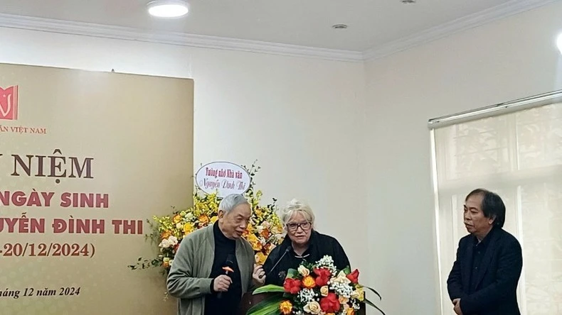 Nhà văn - dịch giả Pháp Dominique De Miscault chia sẻ nhiều cảm nhận về con người và tác phẩm của Nguyễn Đình Thi.