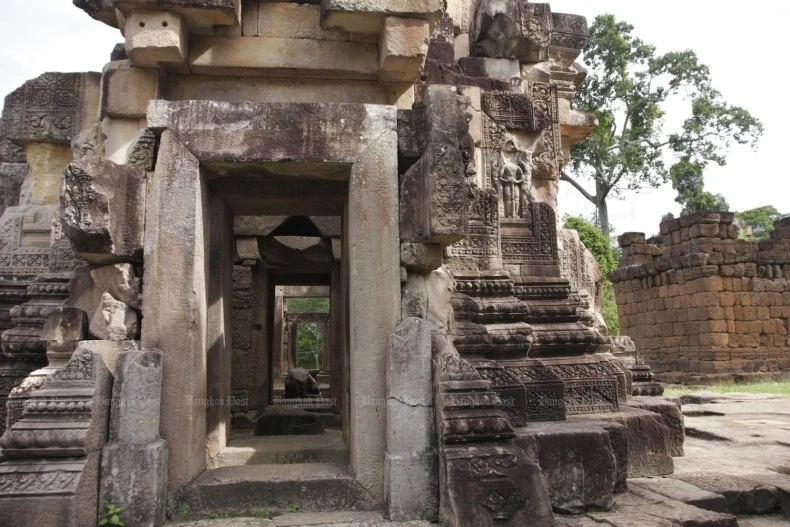 Ngôi đền Prasat Ta Muean Thom ở tỉnh Surin, được xây dựng từ thế kỷ XI và hiện do phía Thái Lan quản lý. Nguồn: Bangkokpost