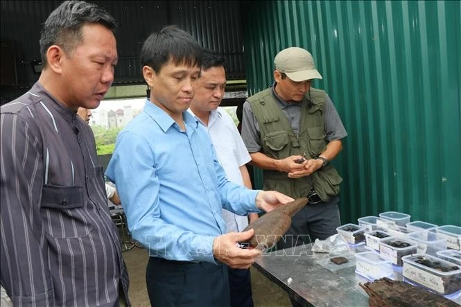 Những hiện vật được tìm thấy trên thuyền cổ.