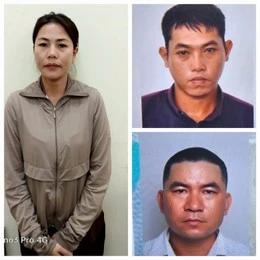 Các đối tượng Nguyễn Thị Phương Hà, Nguyễn Minh Sáng (ảnh trên) và Đoàn Văn Hùng. Ảnh: C04