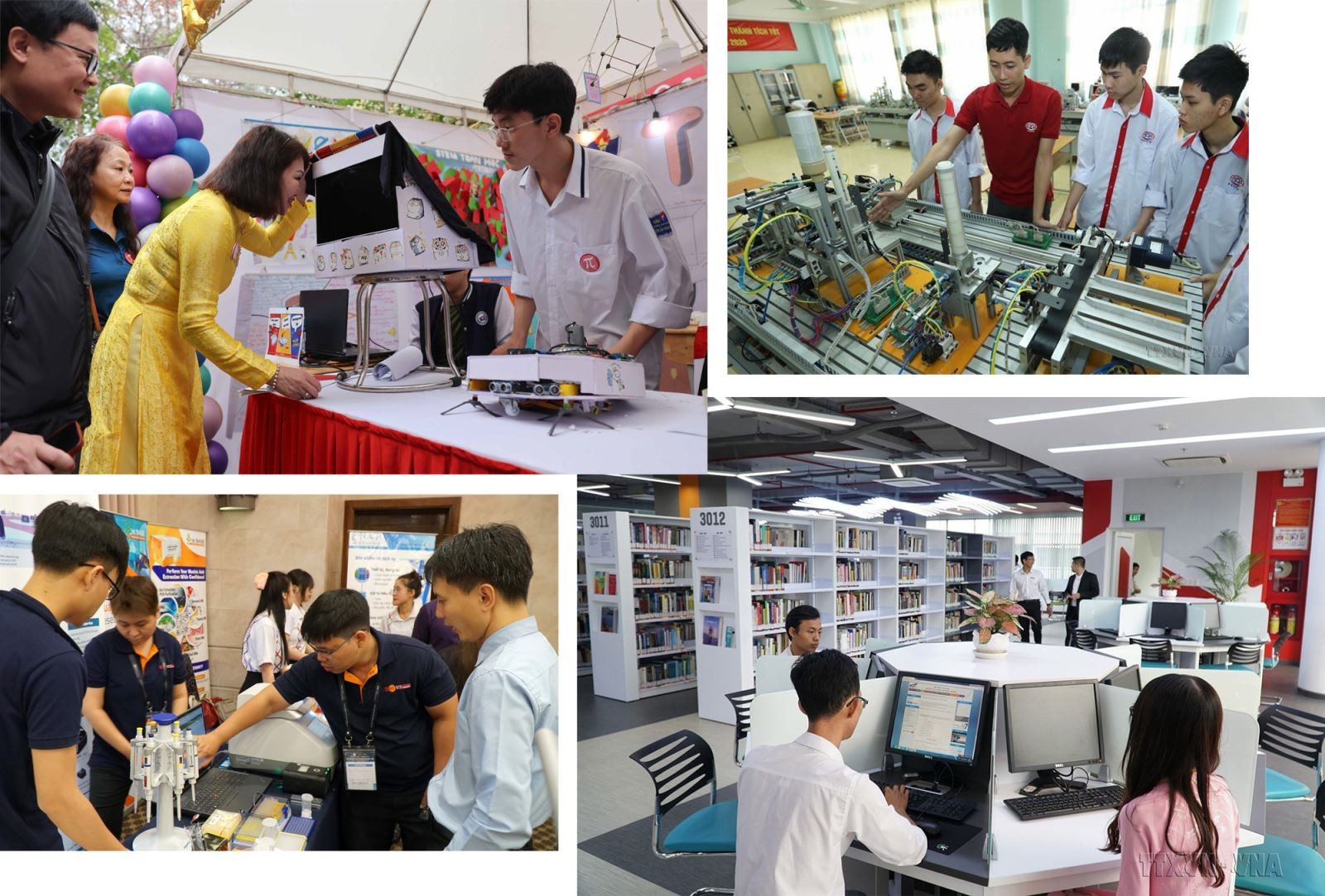 Tham gia nghiên cứu khoa học, ứng dụng công nghệ mới, chuyển đổi số nhằm phát triển lực lượng sản xuất, phục vụ phát triển kinh tế - xã hội đất nước. Ảnh: Báo Tin tức khoa-hoc1.jpg