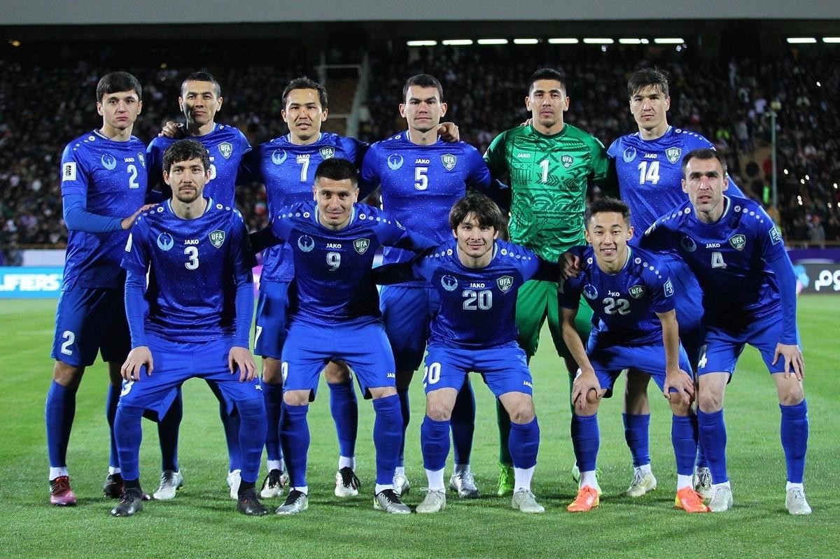 Uzbekistan chỉ cần giành thêm 1 điểm là có vé dự VCK World Cup 2026. (Ảnh: AFC). Uzbekistan chỉ cần giành thêm 1 điểm là có vé dự VCK World Cup 2026. (Ảnh: AFC).