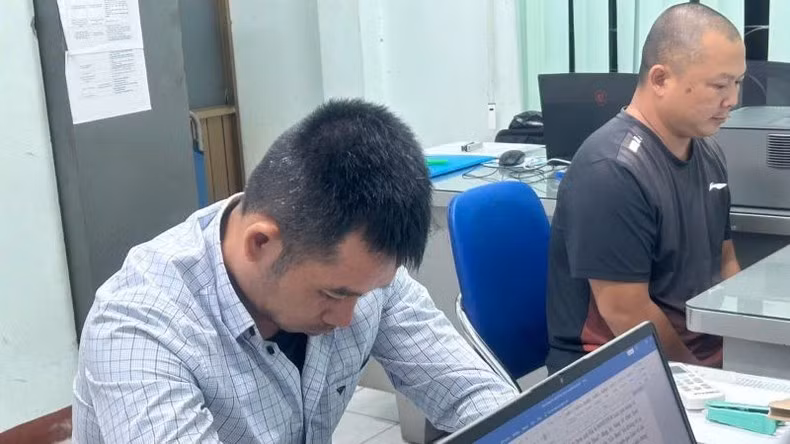 Đối tượng Võ Văn Hoài và đối tượng Hồ Thanh Xinh.