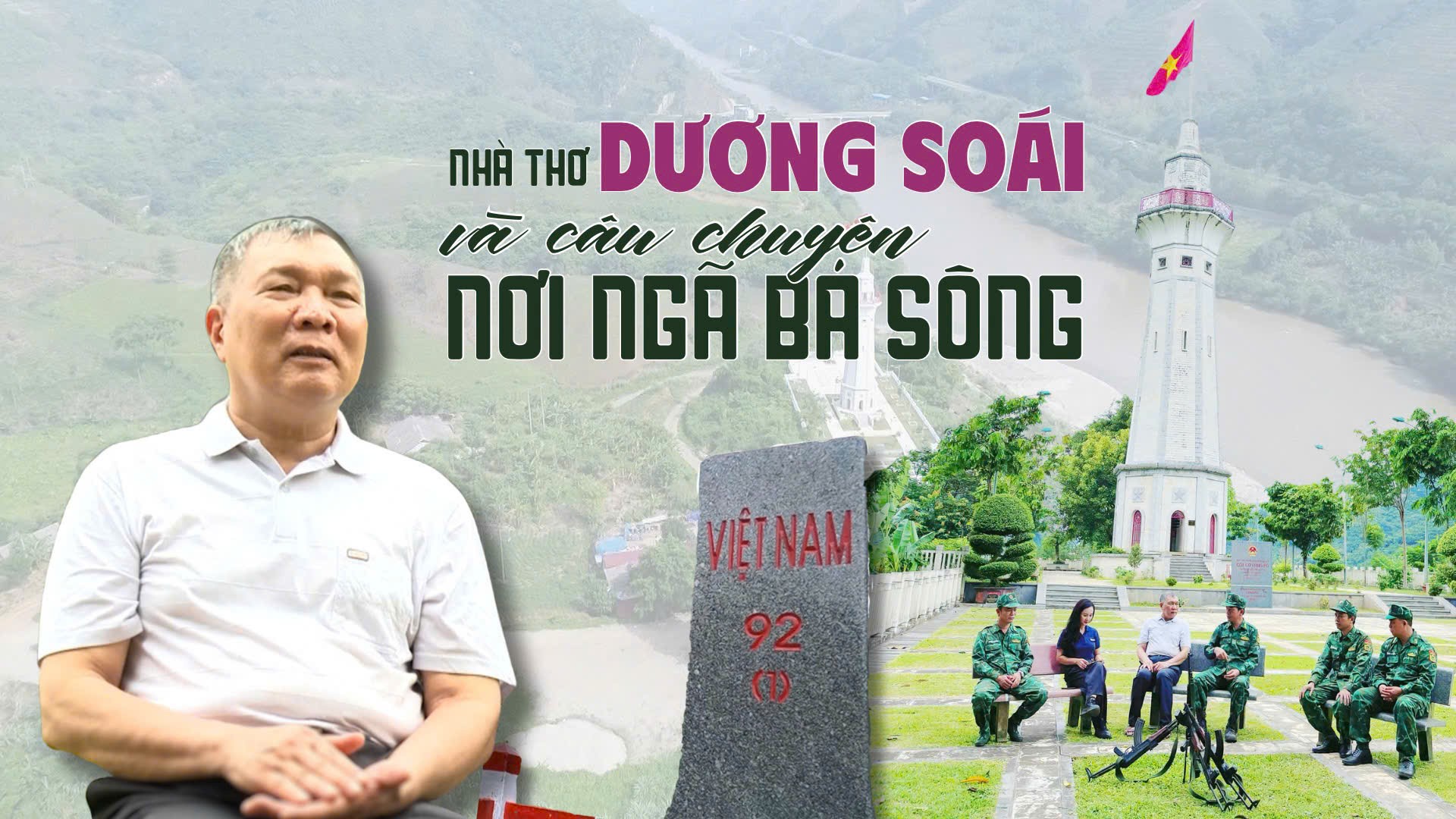 Nhà thơ Dương Soái và câu chuyện nơi ngã ba sông