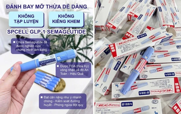 Bút tiêm giảm cân được rao bán trên mạng xã hội.