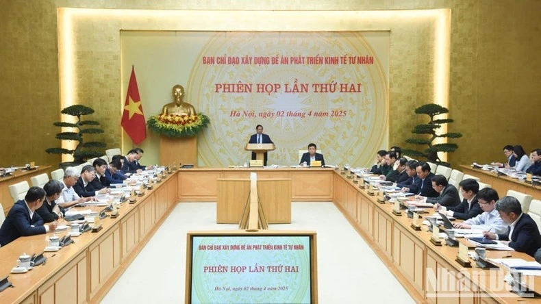 Quang cảnh phiên họp. (Ảnh: TRẦN HẢI)